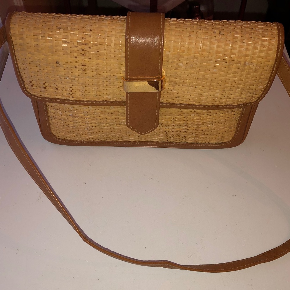 Wicker Vintage Myers Ladies Purse.
